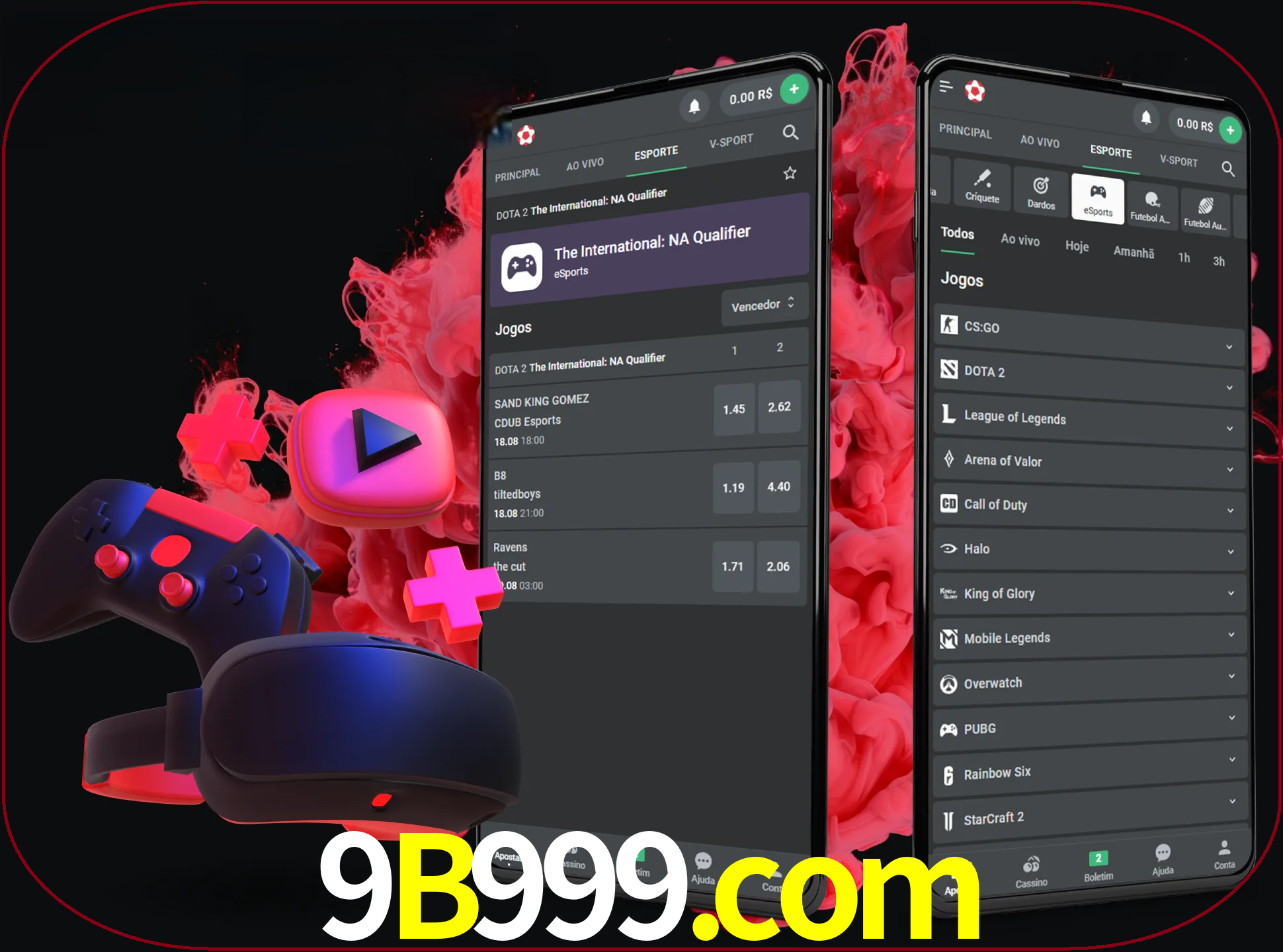 Para ter a aplicação móvel 9b999 no seu smartphone, basta descarregar o ficheiro apk e seguir as instruções.
